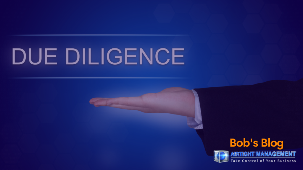 Due Diligence checklist