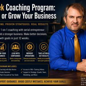 12-Week Coaching Program: Launch or Grow Your Business-Guaranteed Results