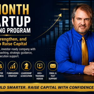 3-Month Startup Coaching Program: Design Your Startup & Prepare for Raising Capital-Guaranteed
