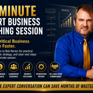 50-Minute Executive Coaching Session on the Topic of Your Choice