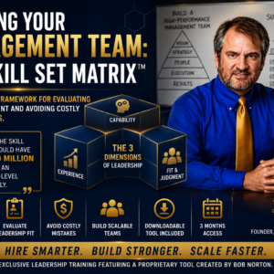 Building Your Management Team | The Skill Set Matrix™ | Exclusive Hiring & Leadership Training