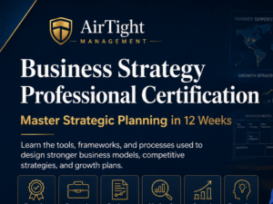 Business Strategy Professional Certification header