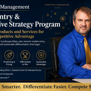 Competitive Strategy & Market Entry for Startups Training