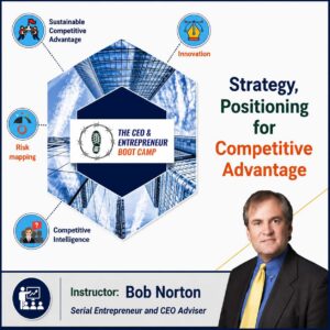 Strategy & Positioning for Competitive Advantage While Reducing Risk - 6 Course Program