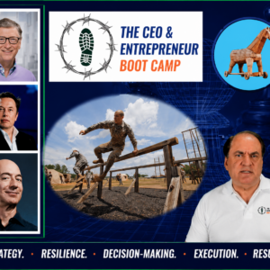 The CEO and Entrepreneur Boot Camp Certification Program - 12-weeks - Learn the 12 key Systems needed to launch any new company or product