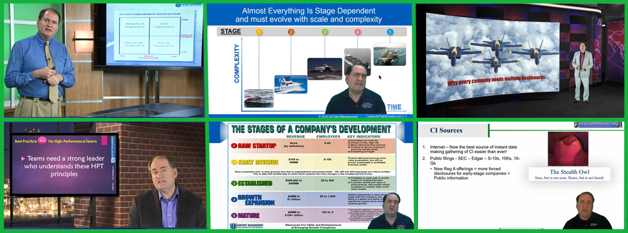 Bob Norton conducting live and online entrepreneurship training