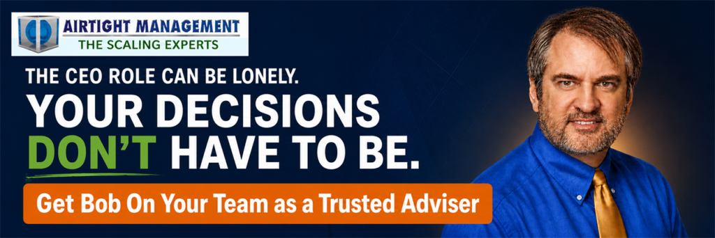 AirTight CEO trusted-adviser coaching and consulting promotion