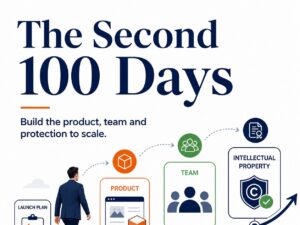 The Second 100 Days of Launching a New Company or Product - 7 Courses - Building a Superior Product and Team with Legal Protection