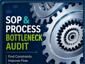 SOP and process bottleneck optimization