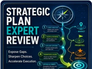Strategic plan expert review for business growth