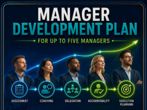 Manager Development Plan for up to five managers